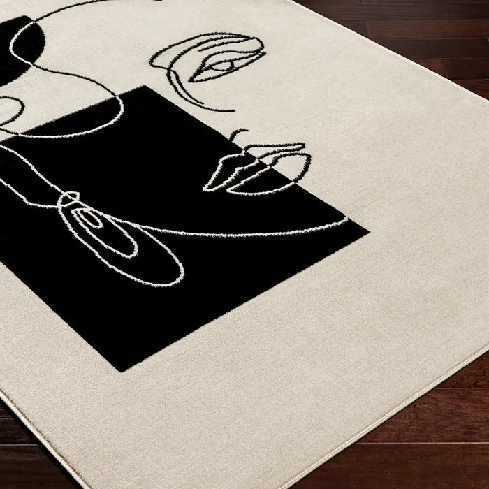Francesca Scandi Modern Beige Rug PSS2347
