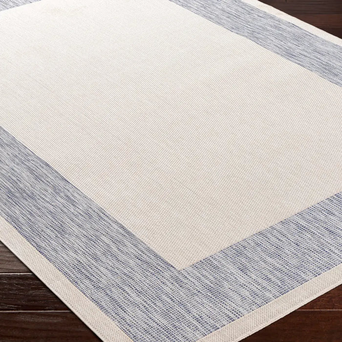 Layla In- & Outdoor Blue Ivory Cottage Rug TRG2367