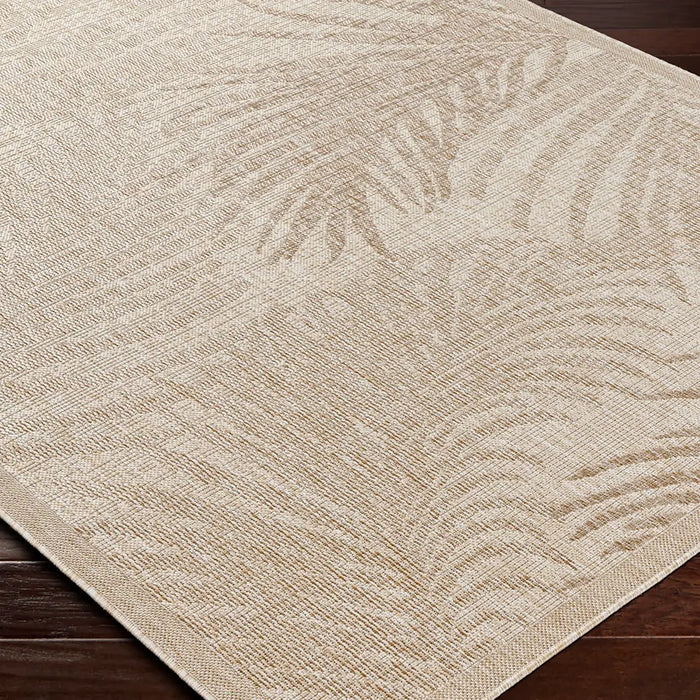 Vanessa In- & Outdoor Coastal JuteLook Brown Area Rug TRG2384