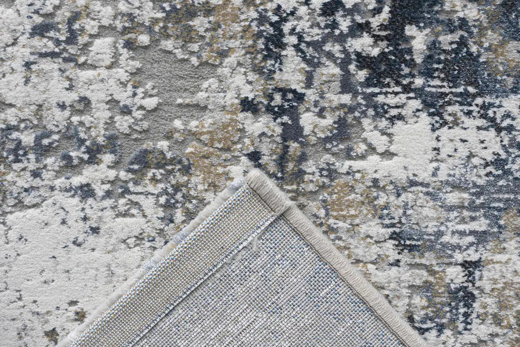 Mastercraft canyon mastercraft 52029 7777 Blue, Grey, Yellow, Ivory, Multicoloured Living Room  Rug.
