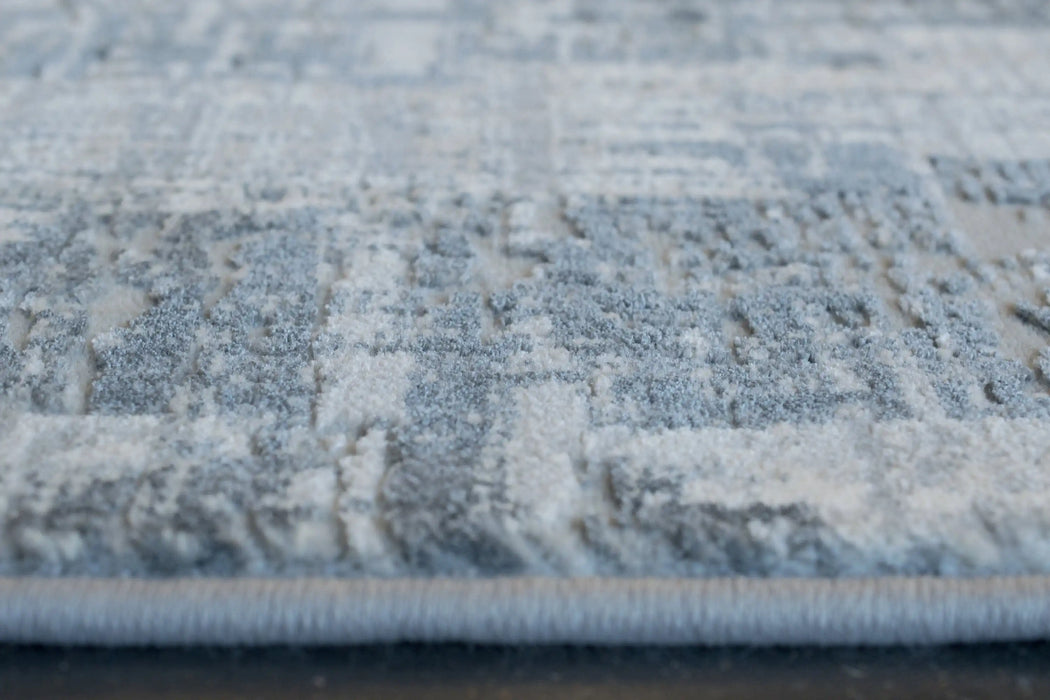 Mastercraft canyon mastercraft 52053 6454 Blue, Ivory, Multicoloured Living Room  Rug.