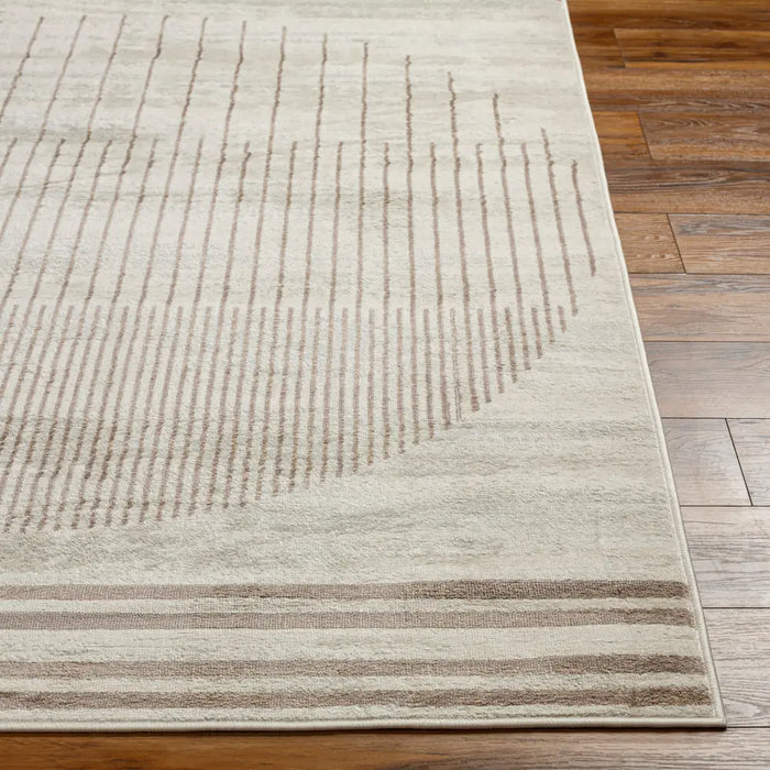 Enso2 Scandi  Enso Scandi Geometric Light Brown Rug FSA2370