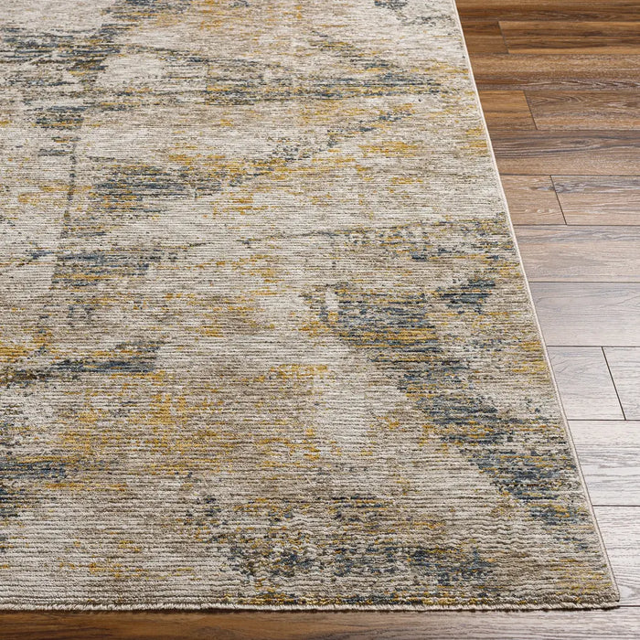 Naila Abstract Modern Marble Fringe IAL2314 Rug