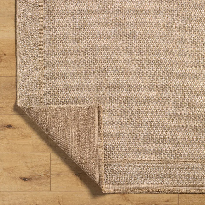Nikki In- & Outdoor Cottage JuteLook Beige Area Rug MGE2306