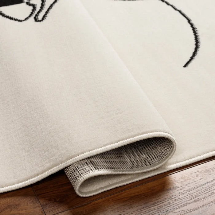 Francesca Scandi Modern Beige Rug PSS2347