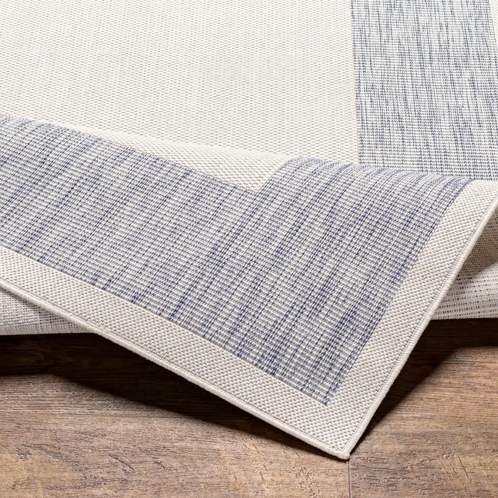 Layla In- & Outdoor Blue Ivory Cottage Rug TRG2367