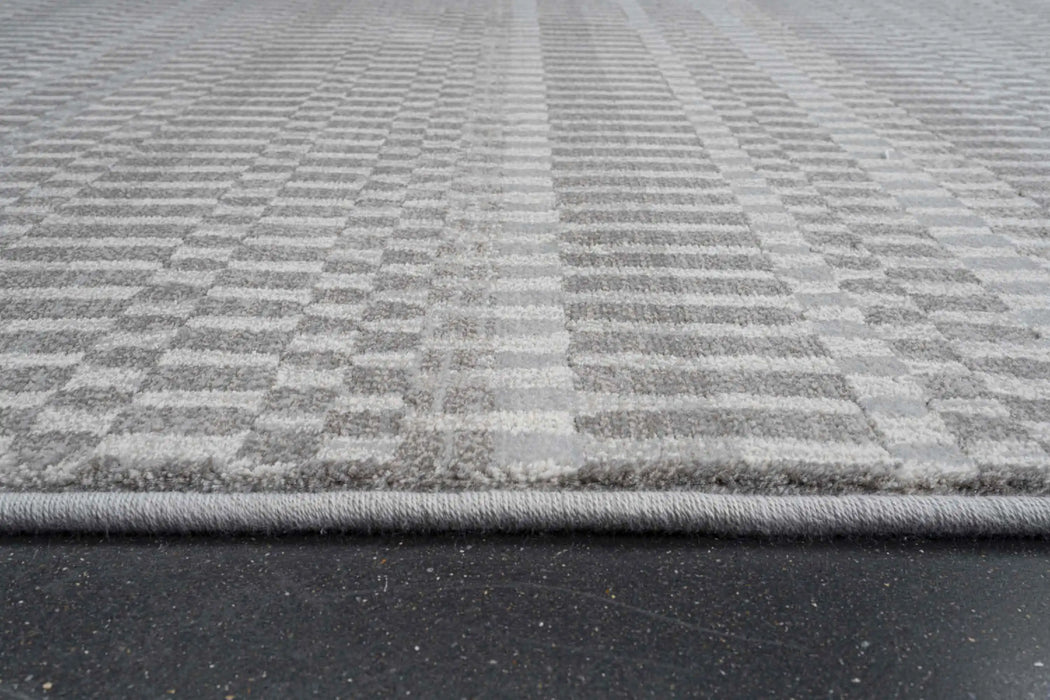Mastercraft galleria 63790 6979 Grey, Multicoloured Living Room Moroccan Rug.