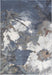 Mastercraft galleria 63807 2626 Blue, Multicoloured Living Room Moroccan Rug.