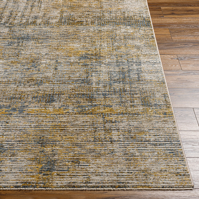 Naila Abstract Modern Marble Fringe IAL2316 Rug