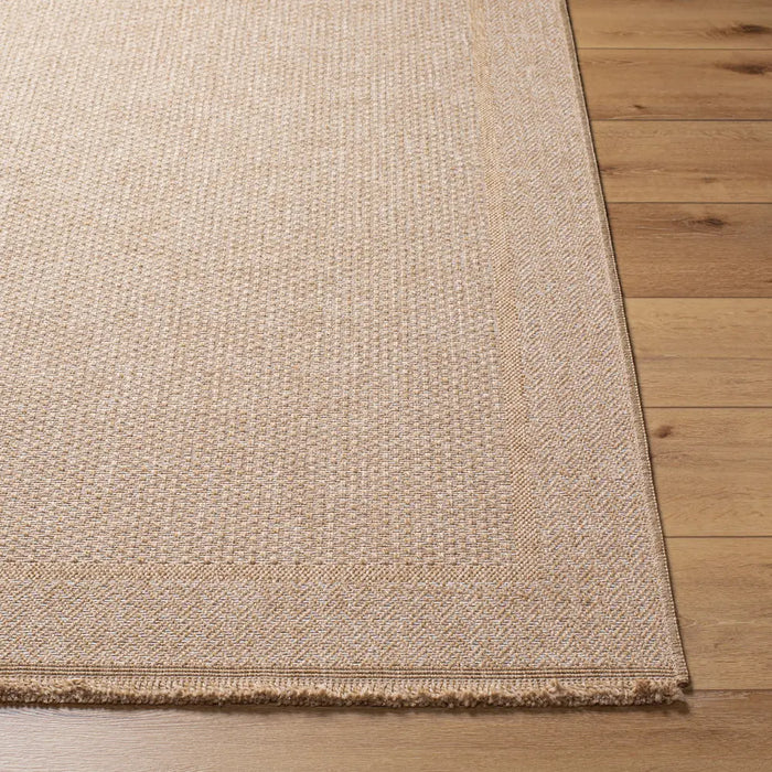 Nikki In- & Outdoor Cottage JuteLook Beige Area Rug MGE2306