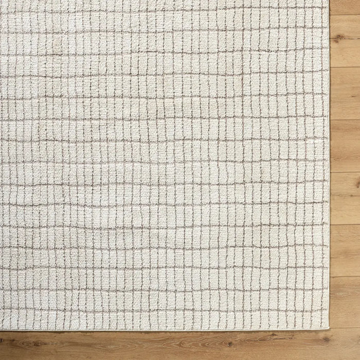 Cascade Our Pnw Home X Livabliss Scandi High Pile Ivory/Taupe Area Rug PNWCS2307