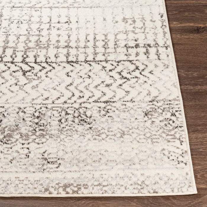 Makiki Scandi  Global Light Grey Area Rug PSS2310