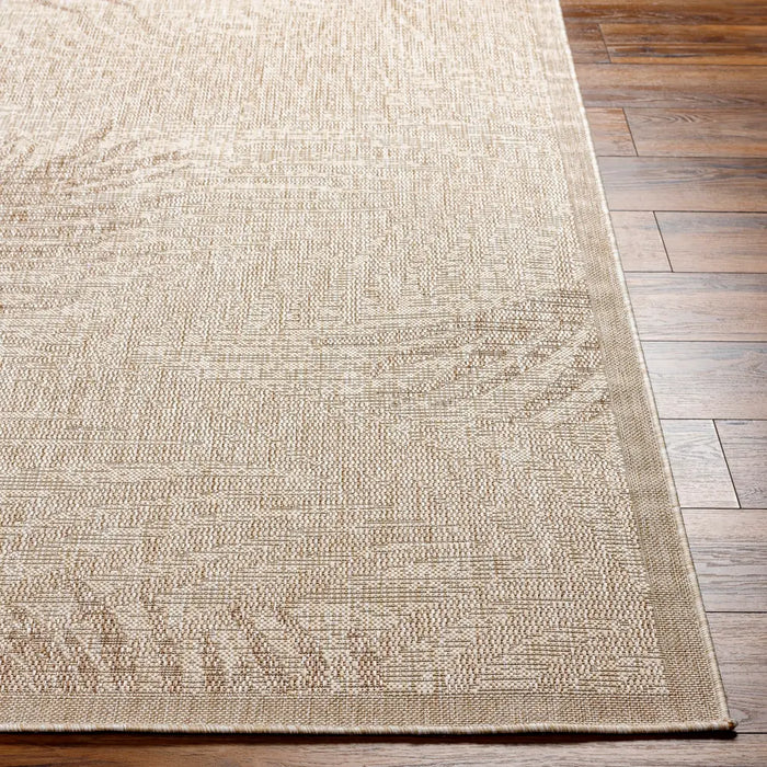 Vanessa In- & Outdoor Coastal JuteLook Brown Area Rug TRG2384