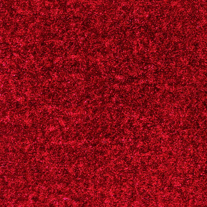 Claire Shaggy Solid Color Plush Pile Cherry CDG2325