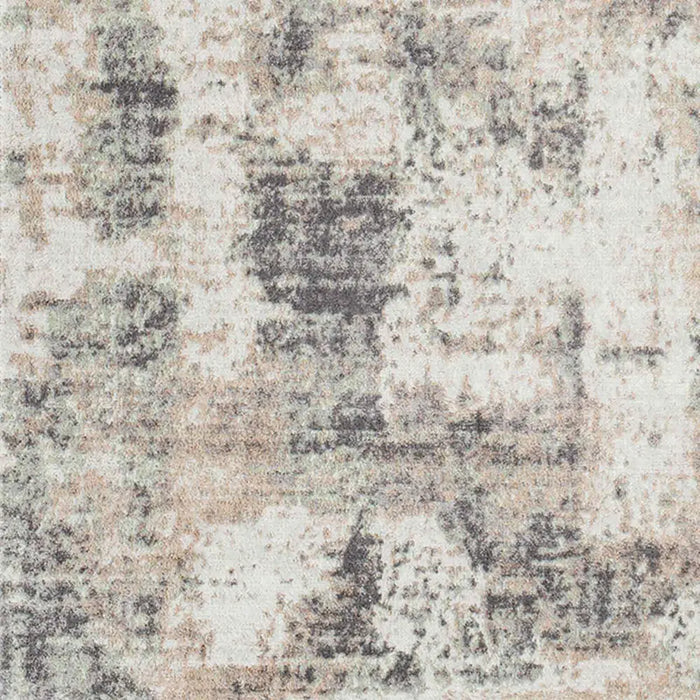 Topaz Abstract Modern Marble Light Brown/Charcoal Area Rug ROM2408