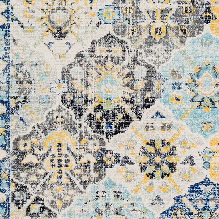 Ines Vintage Oriental Boho Dark Blue Area HAP1072