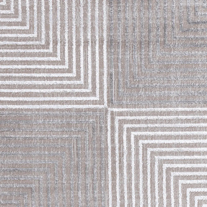 Aitana Scandi Modern Beige/White Area Rug LSR2346