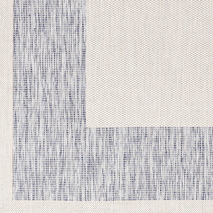 Layla In- & Outdoor Blue Ivory Cottage Rug TRG2367