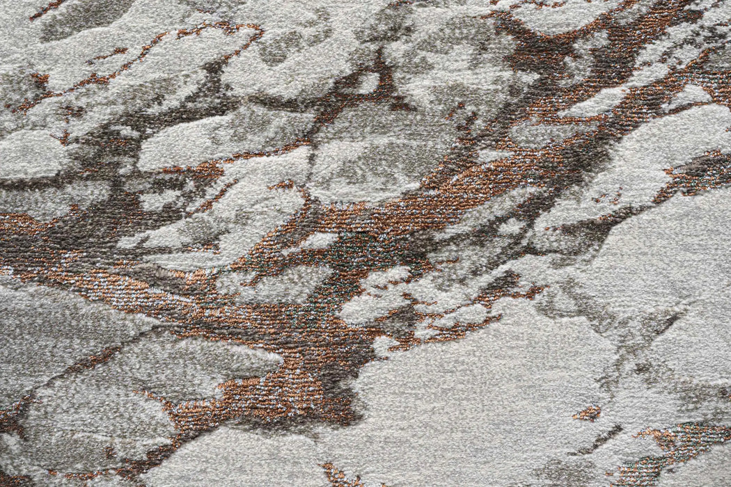 Mastercraft quartz 083 0001 6111 Grey, Ivory, Multicoloured Living Room  Rug.