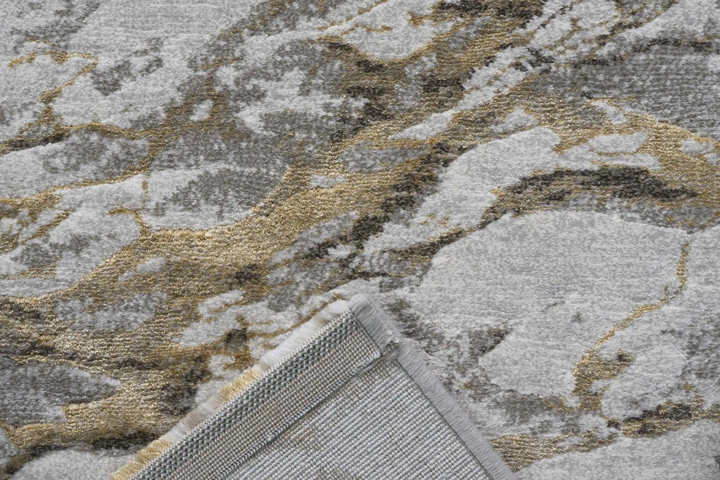 Mastercraft quartz 083 0001 6121 Grey, Yellow, Ivory, Multicoloured Living Room  Rug.