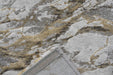 Mastercraft quartz 083 0001 6121 Grey, Yellow, Ivory, Multicoloured Living Room  Rug.