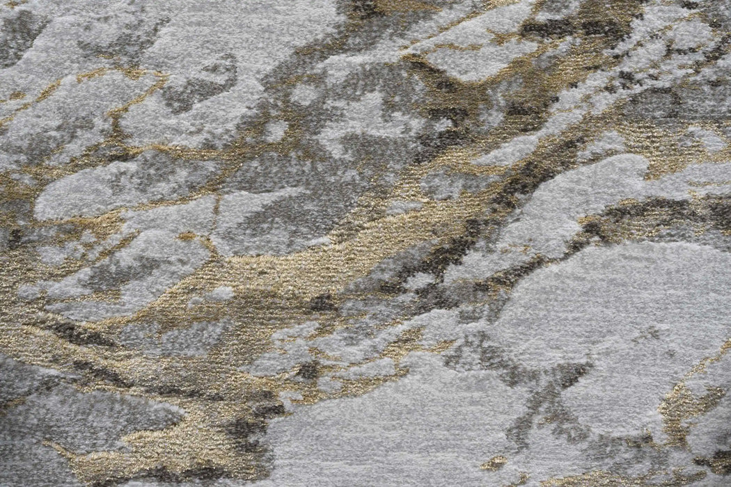 Mastercraft quartz 083 0001 6121 Grey, Yellow, Ivory, Multicoloured Living Room  Rug.