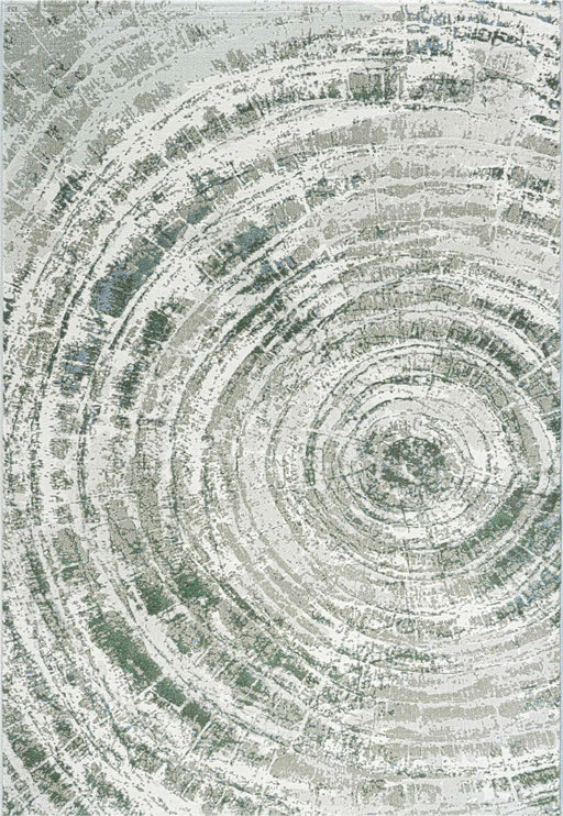 Mastercraft quartz 083 0014 4151 Green, Multicoloured Living Room  Rug.