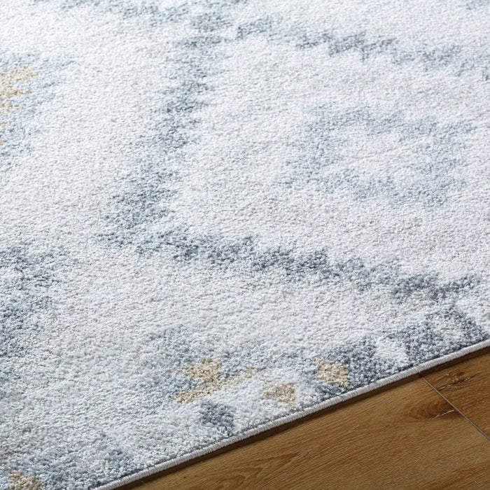 Harput-Rustic Beige Grey Brown Graphic Diamond Pattern Living Dining Bedroom Rug HAP1166