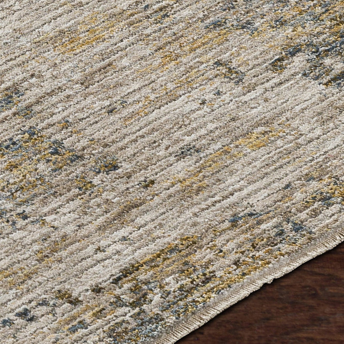 Naila Abstract Modern Marble Fringe IAL2311 Rug