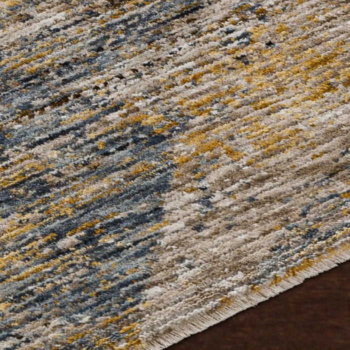 Naila Abstract Modern Marble Fringe IAL2314 Rug