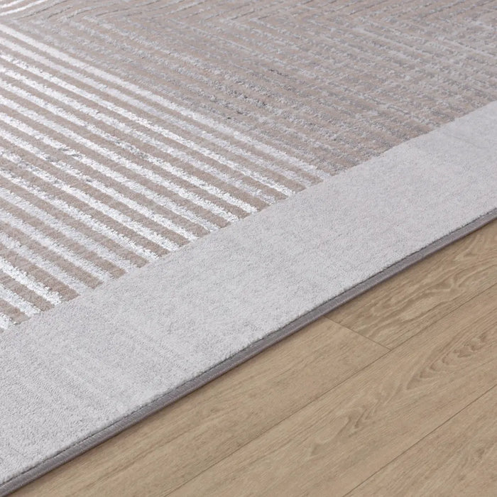 Aitana Scandi Modern Beige/White Area Rug LSR2346