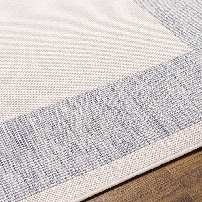 Layla In- & Outdoor Blue Ivory Cottage Rug TRG2367