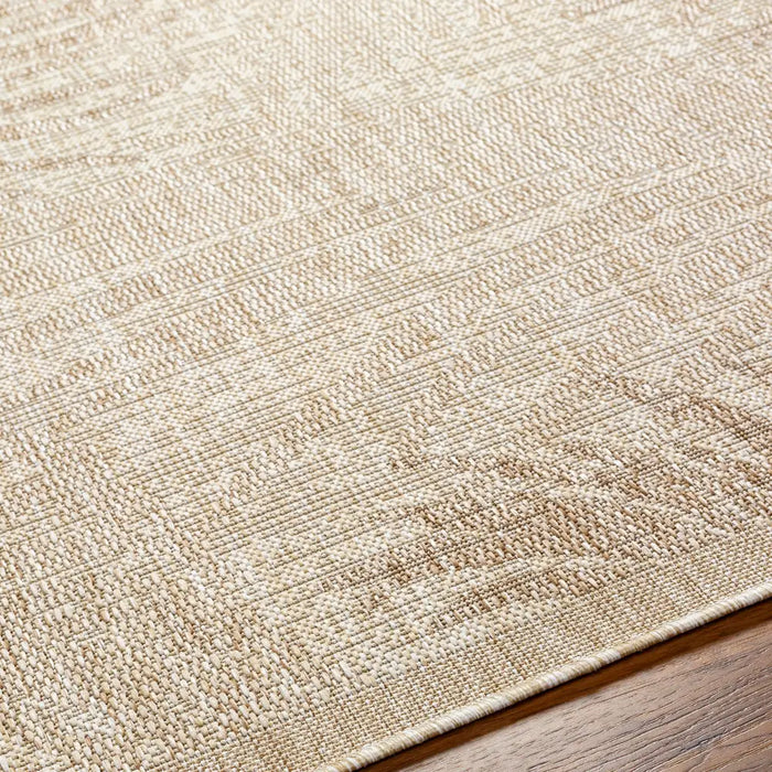 Vanessa In- & Outdoor Coastal JuteLook Brown Area Rug TRG2384
