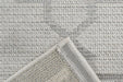 Mastercraft newquay 96003 2001 Grey Living Room Geometric Rug.