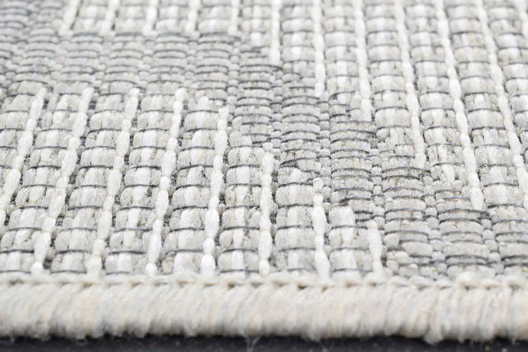 Mastercraft newquay 96003 2001 Grey Living Room Geometric Rug.