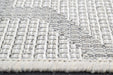 Mastercraft newquay 96003 2001 Grey Living Room Geometric Rug.
