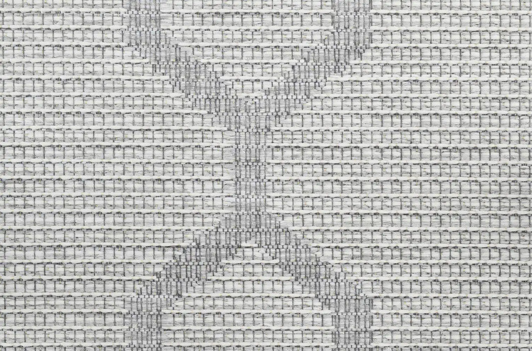 Mastercraft newquay 96003 3001 Grey Living Room Geometric Rug.