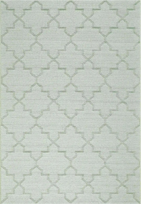 Mastercraft newquay 96003 4001 Green Living Room Geometric Rug.