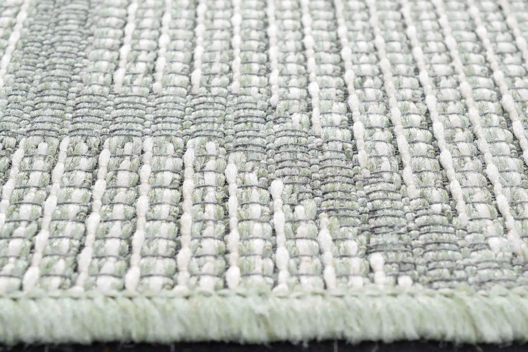 Mastercraft newquay 96003 4001 Green Living Room Geometric Rug.