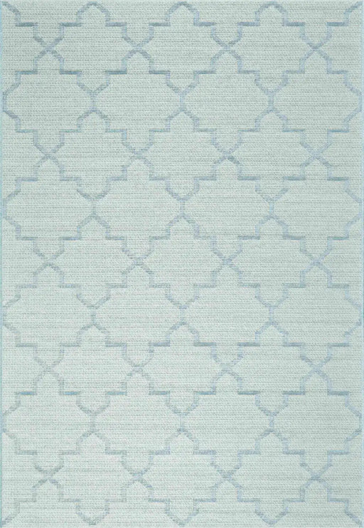 Mastercraft newquay 96003 5001 Blue Living Room Geometric Rug.