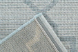 Mastercraft newquay 96003 5001 Blue Living Room Geometric Rug.