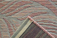 Mastercraft newquay 96014 8002 Multicoloured, Pink Living Room Geometric Rug.