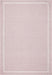 Mastercraft newquay 96027 8016 Pink Living Room Geometric Rug.
