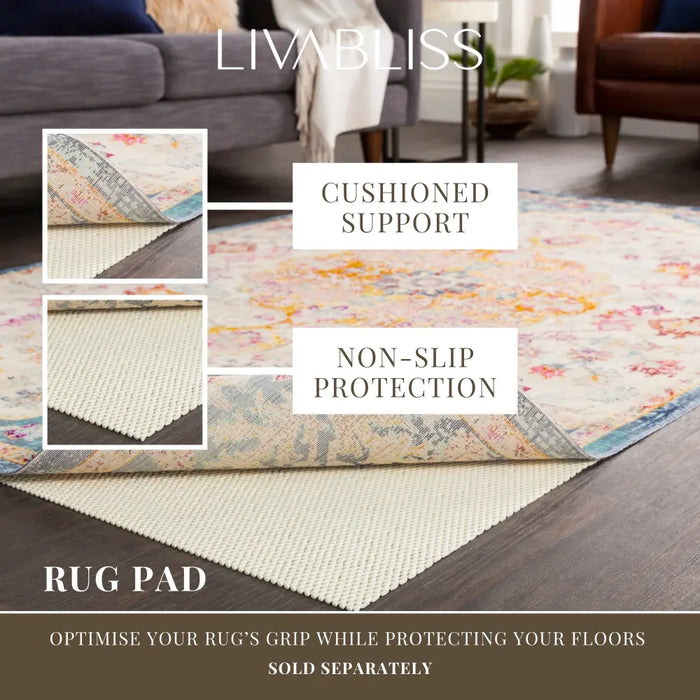 Fossay Shag Washable Modern High Pile FSG2351 Rug