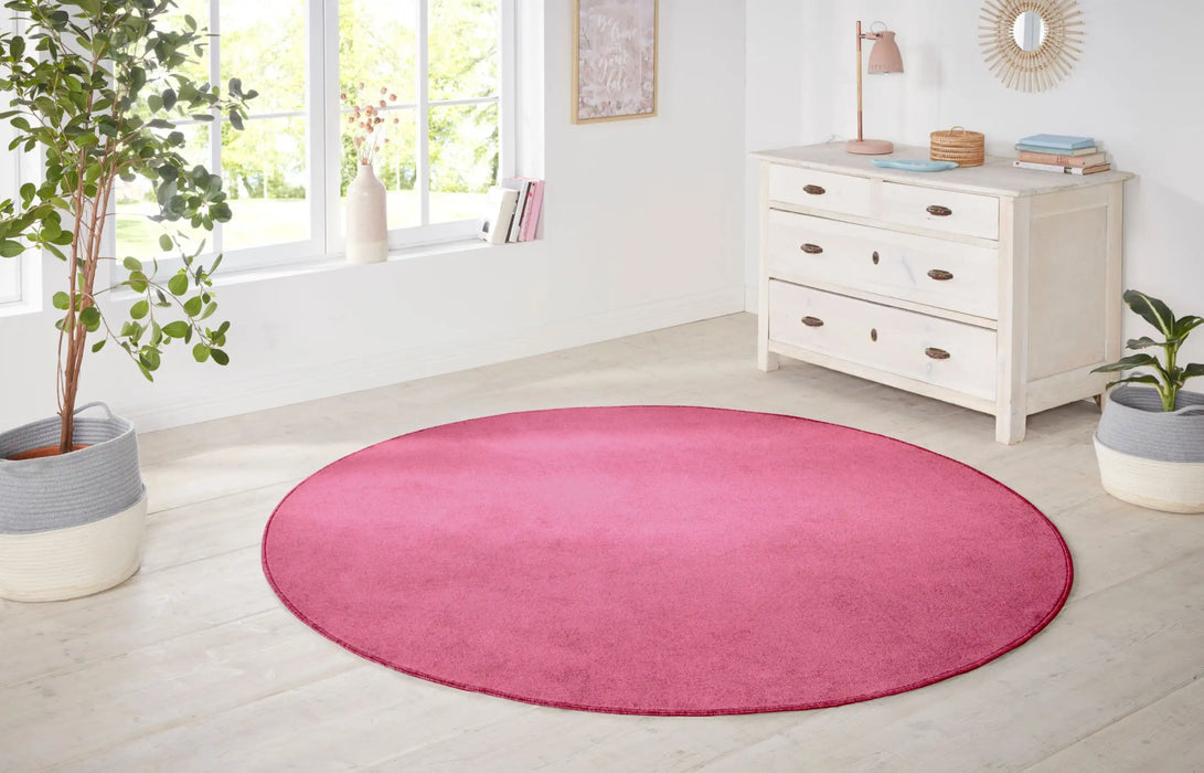 Hanse Home nasty pink Pink Living Room  Rug.