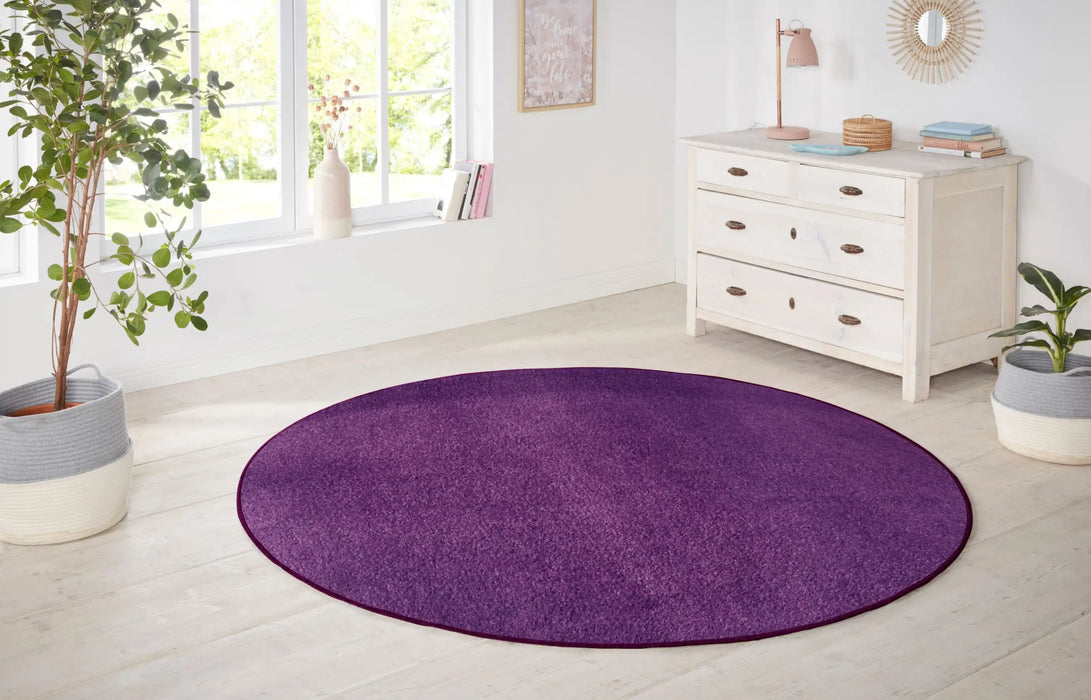 Hanse Home nasty purple Purple Living Room  Rug.