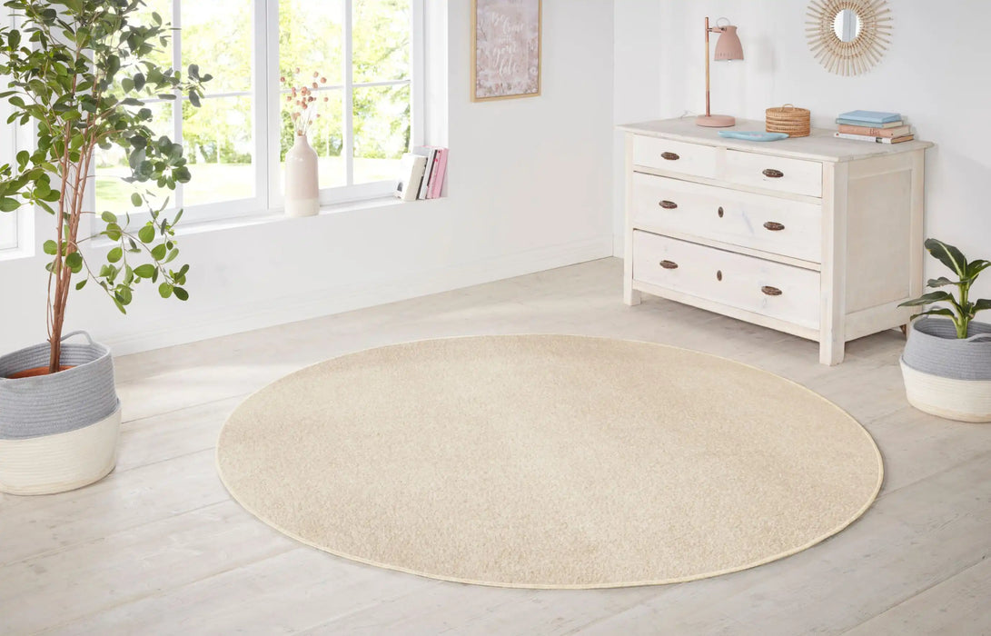 Hanse Home nasty cream Cream Living Room  Rug.