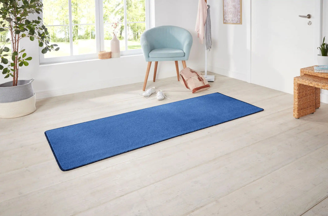 Hanse Home nasty blue Blue Living Room  Rug.