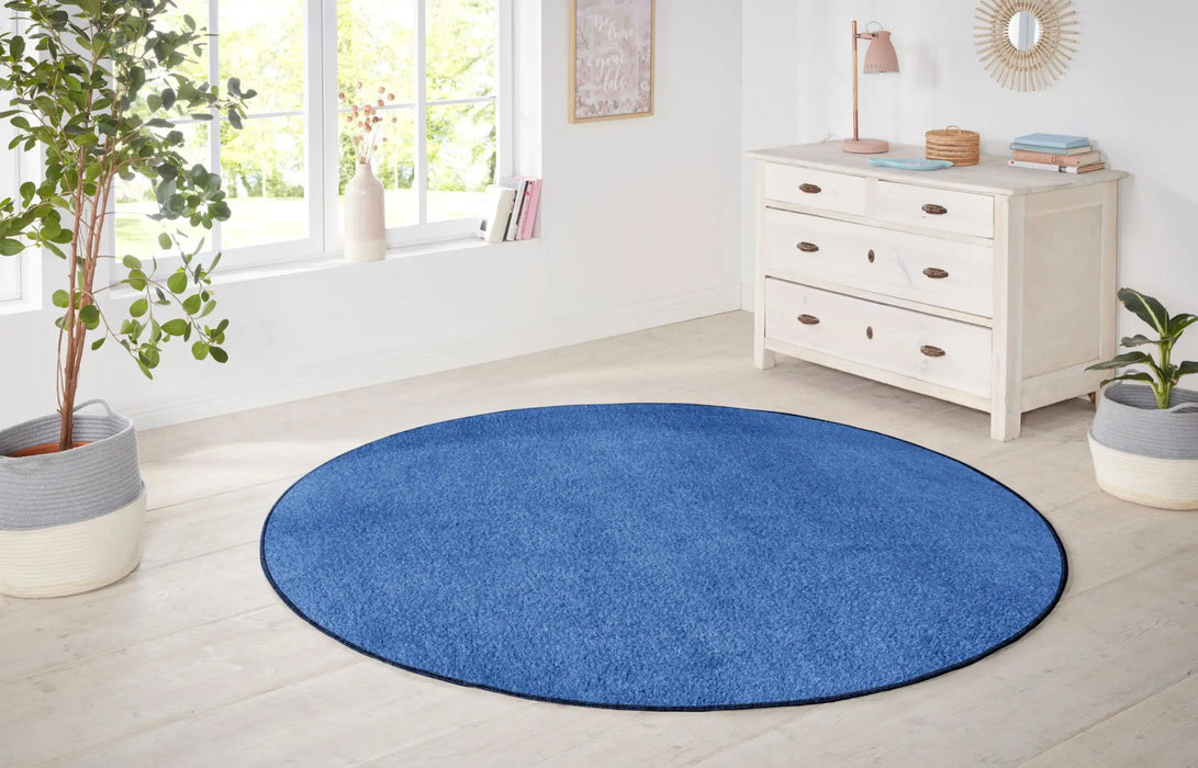 Hanse Home nasty blue Blue Living Room  Rug.