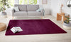 Hanse Home nasty blackberry Purple Living Room  Rug.